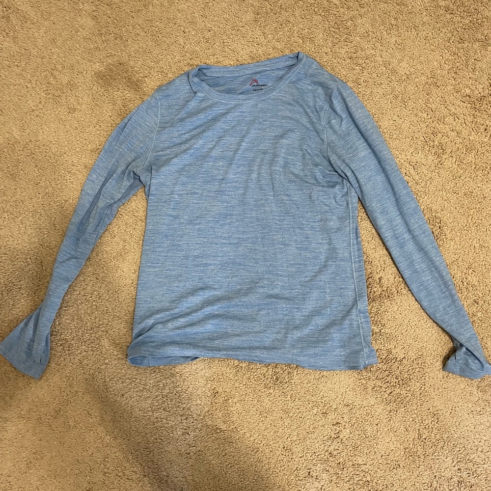 Jackrabbit blue long sleeve shirt